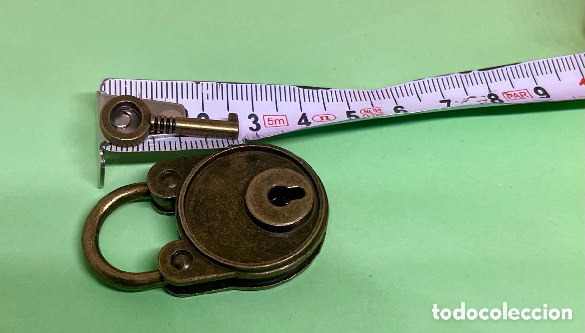 Antig&uuml;edades: CANDADO CON LLAVE FUNCIONA MUY RESISTENTE - Foto 7