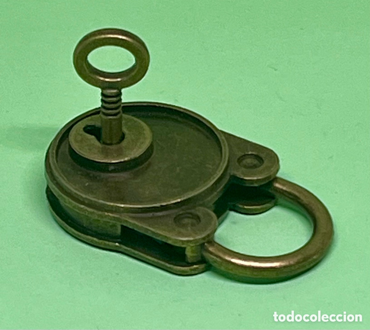 Antig&uuml;edades: CANDADO CON LLAVE FUNCIONA MUY RESISTENTE - Foto 4