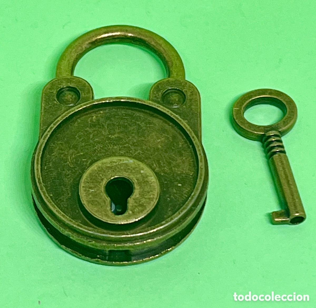 Antig&uuml;edades: CANDADO CON LLAVE FUNCIONA MUY RESISTENTE - Foto 5