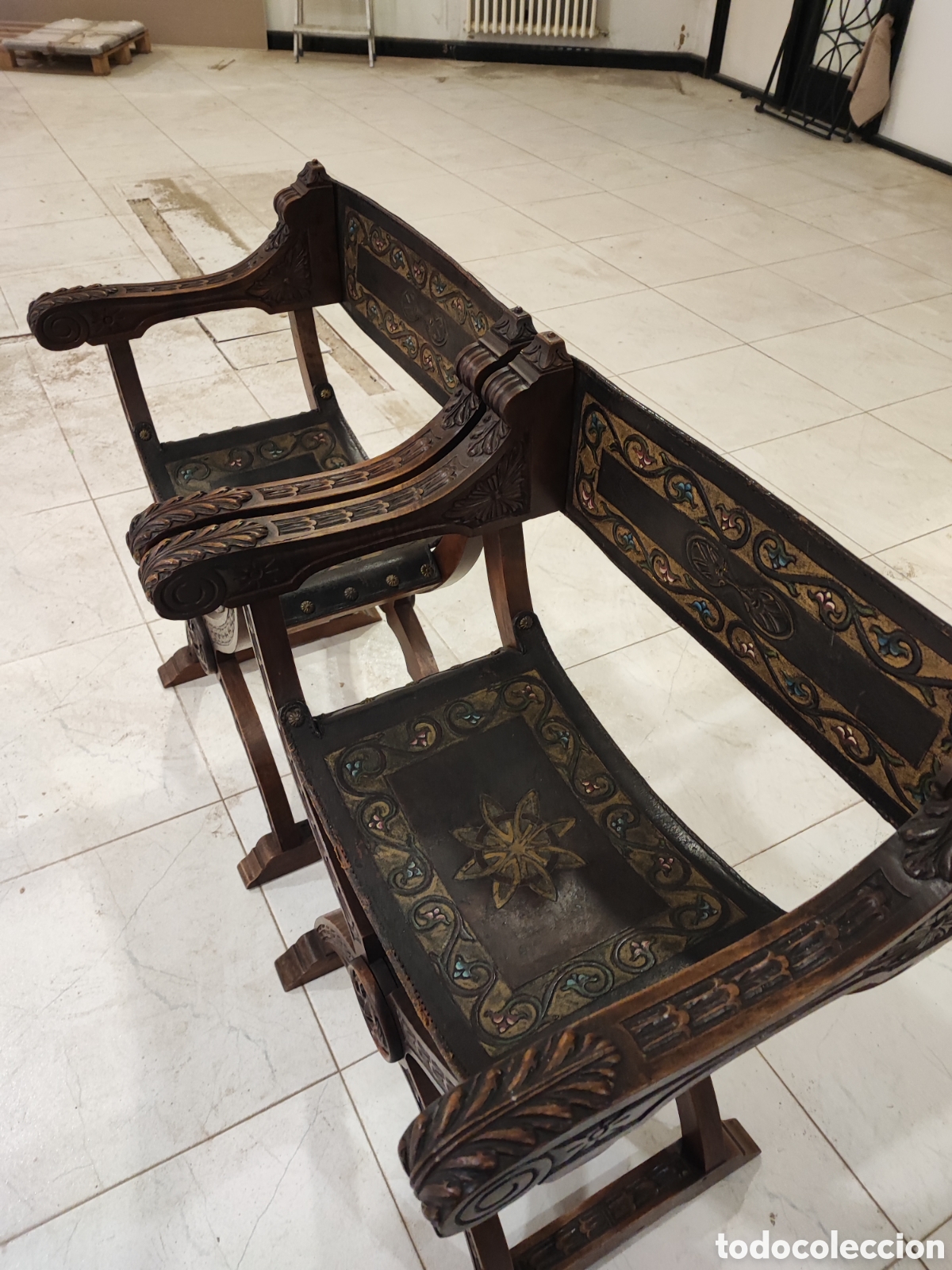 Antig&uuml;edades: Sillas jamugas antiguas - Foto 2