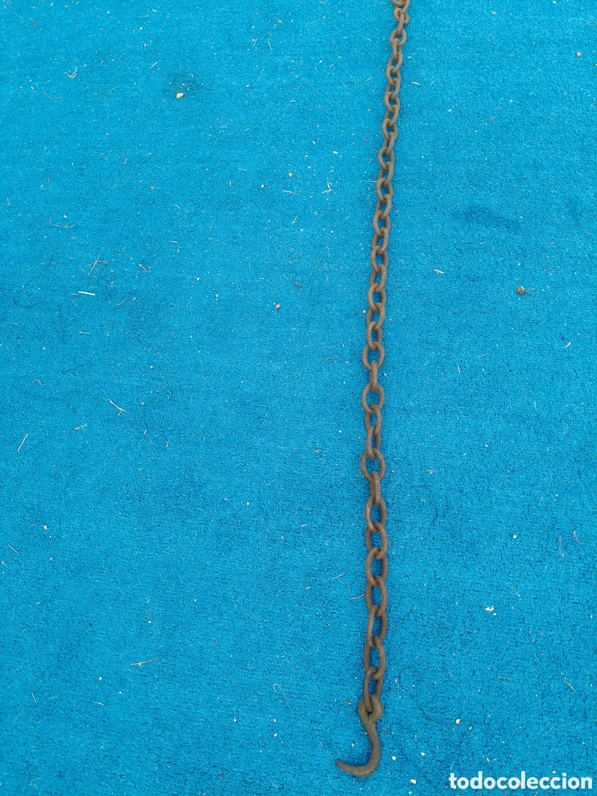 Antig&uuml;edades: Cadena antigua hierro colgar - Foto 4