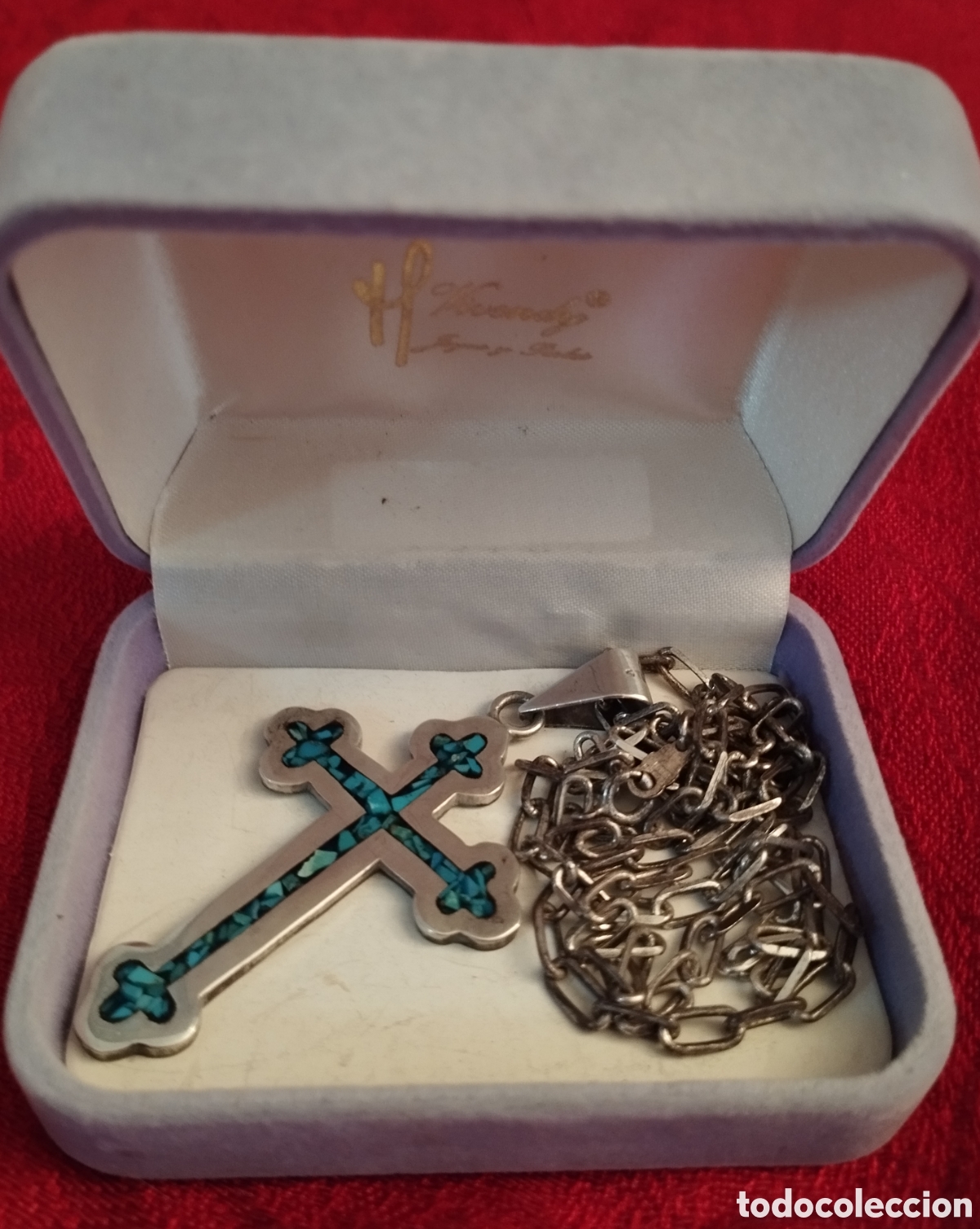 Antig&uuml;edades: Cruz y Cadena Plata Sterlina. - Foto 7