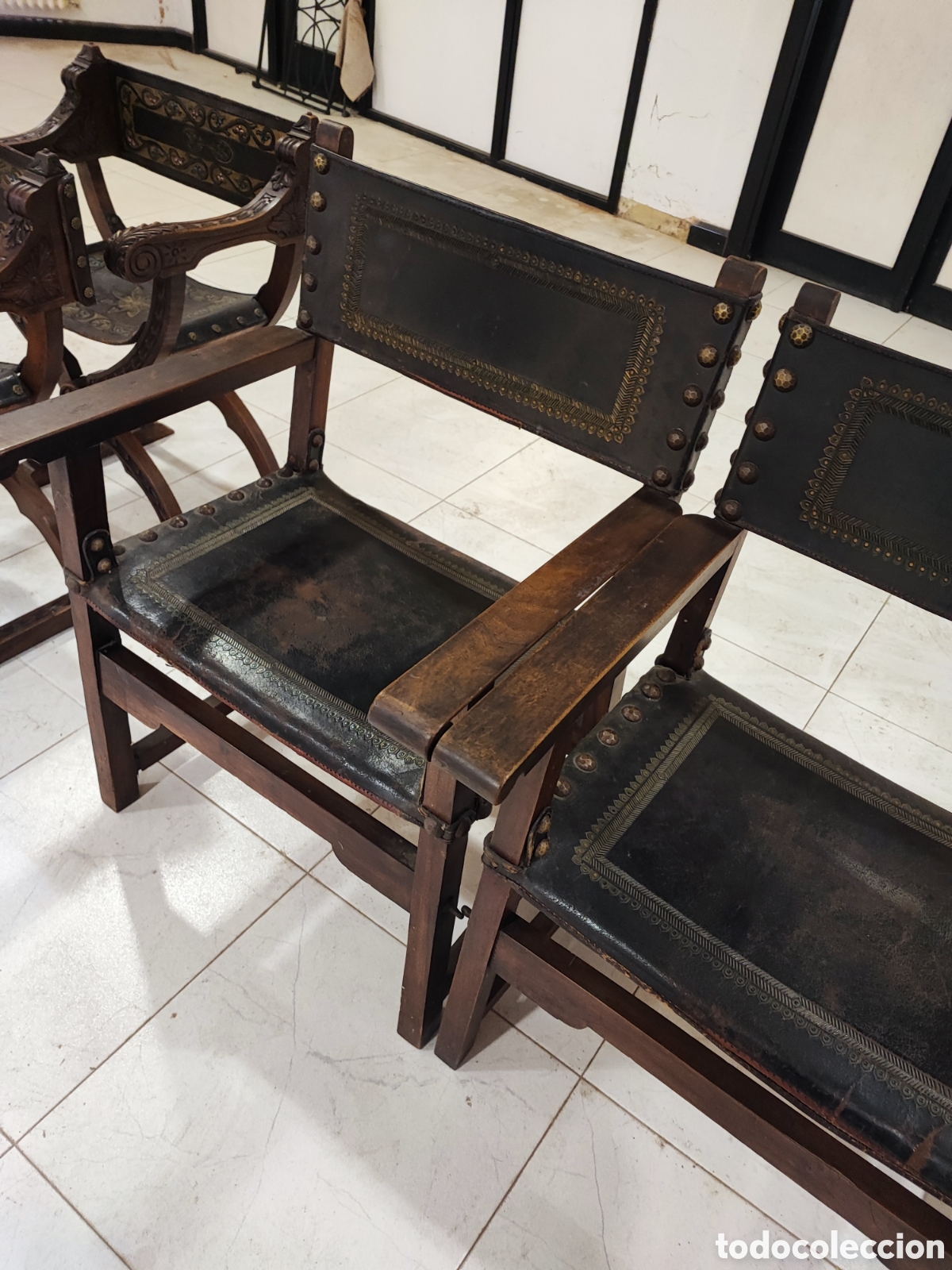 Antig&uuml;edades: Pareja de Sillas antiguas - Foto 4
