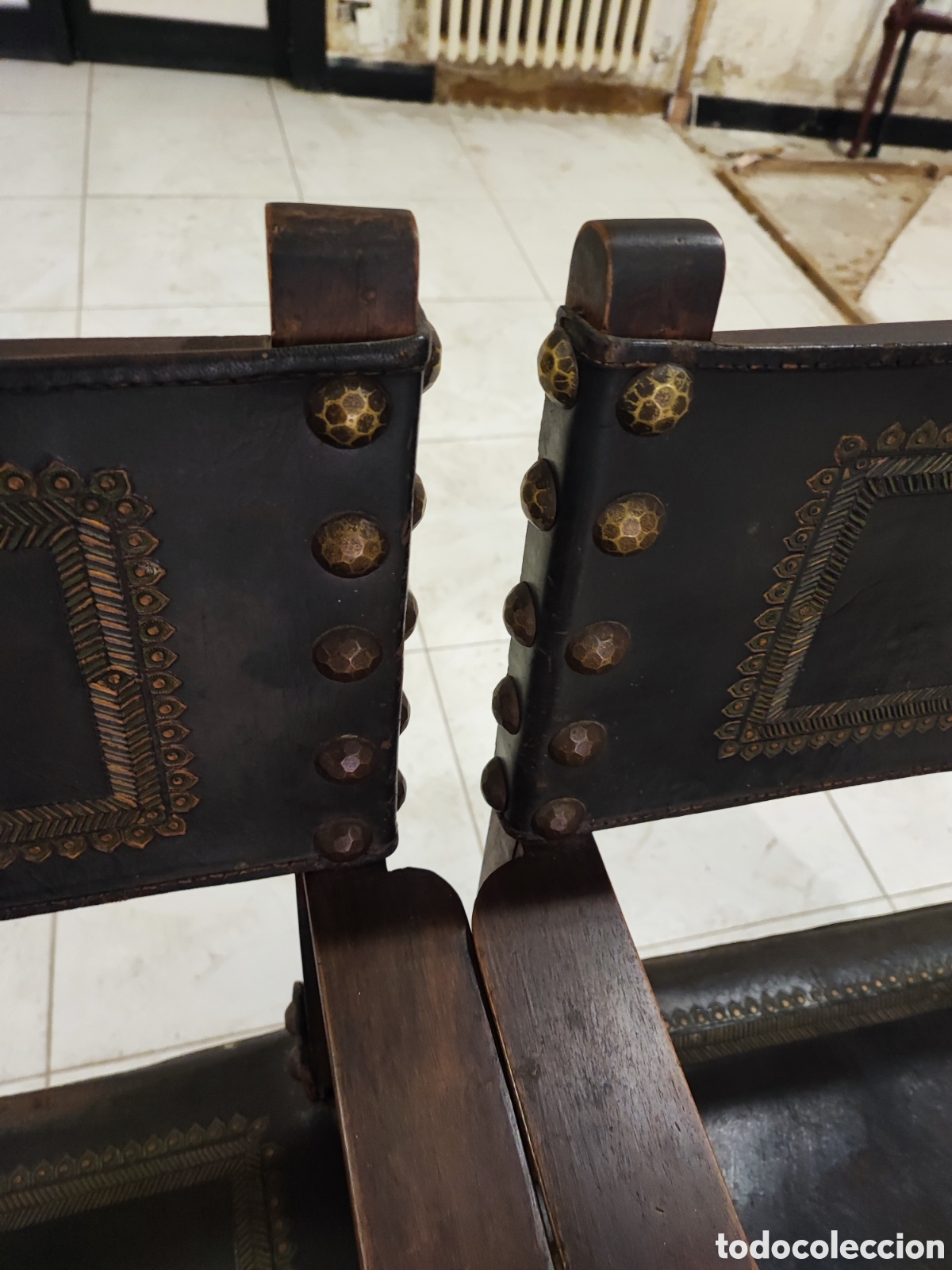 Antig&uuml;edades: Pareja de Sillas antiguas - Foto 10