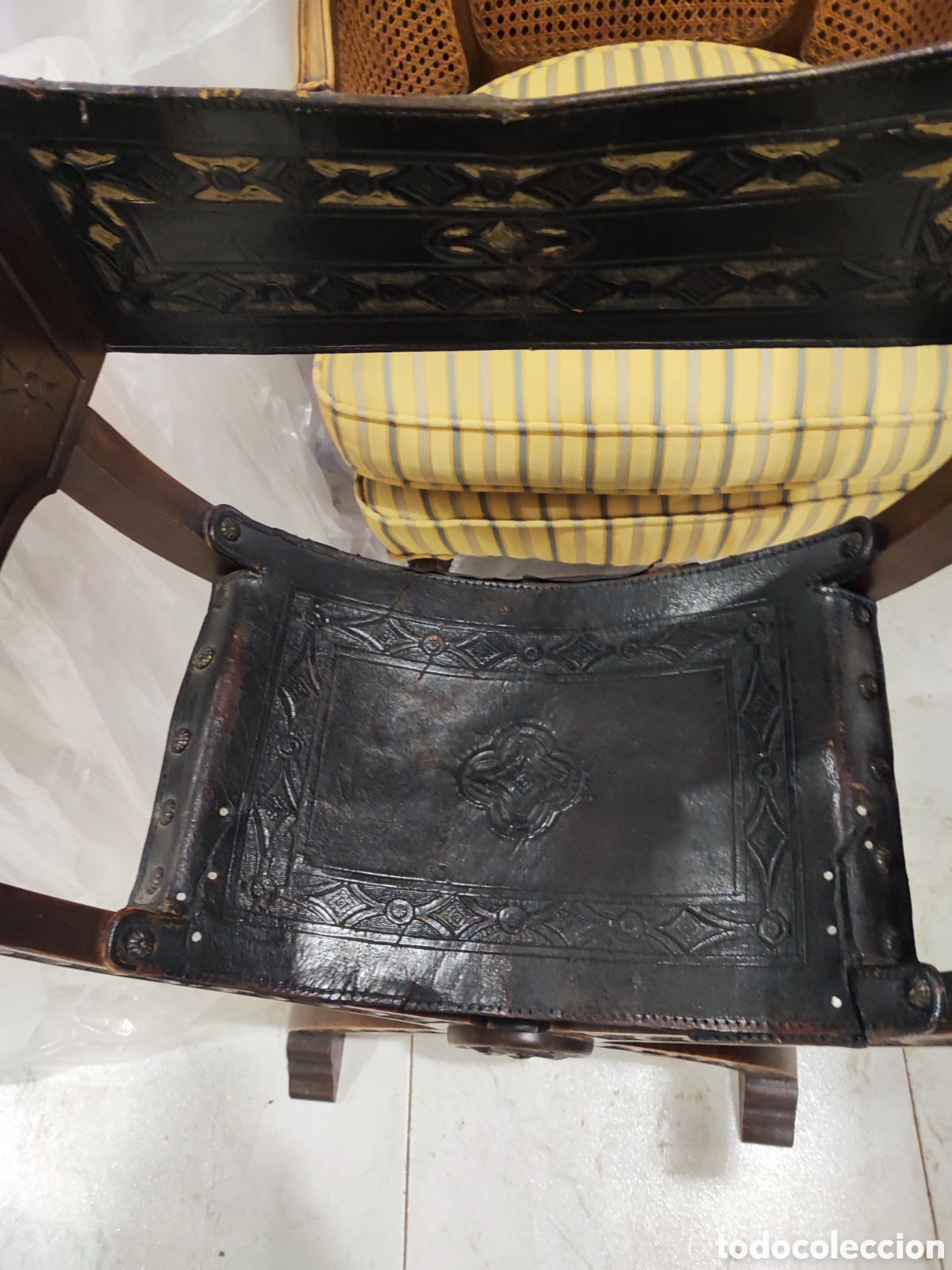 Antig&uuml;edades: Silla jamuga antigua - Foto 7
