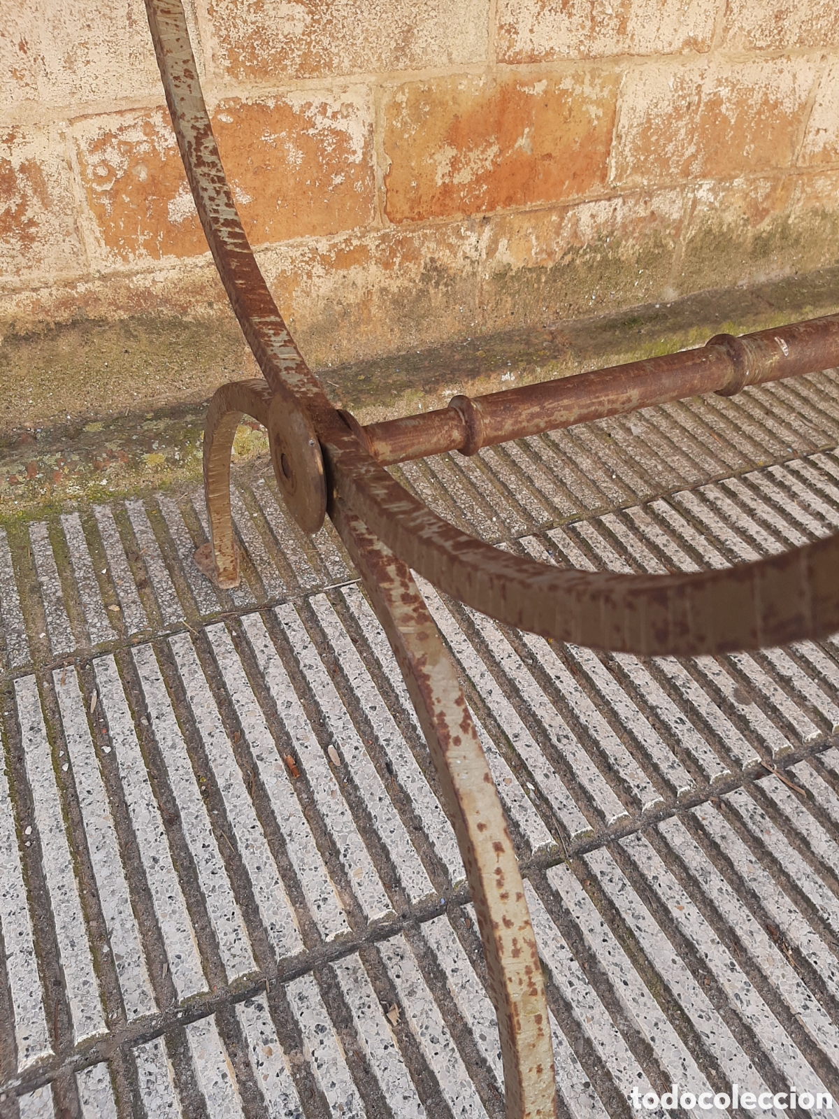 Antig&uuml;edades: Mesa antigua r&uacute;stica - Foto 9