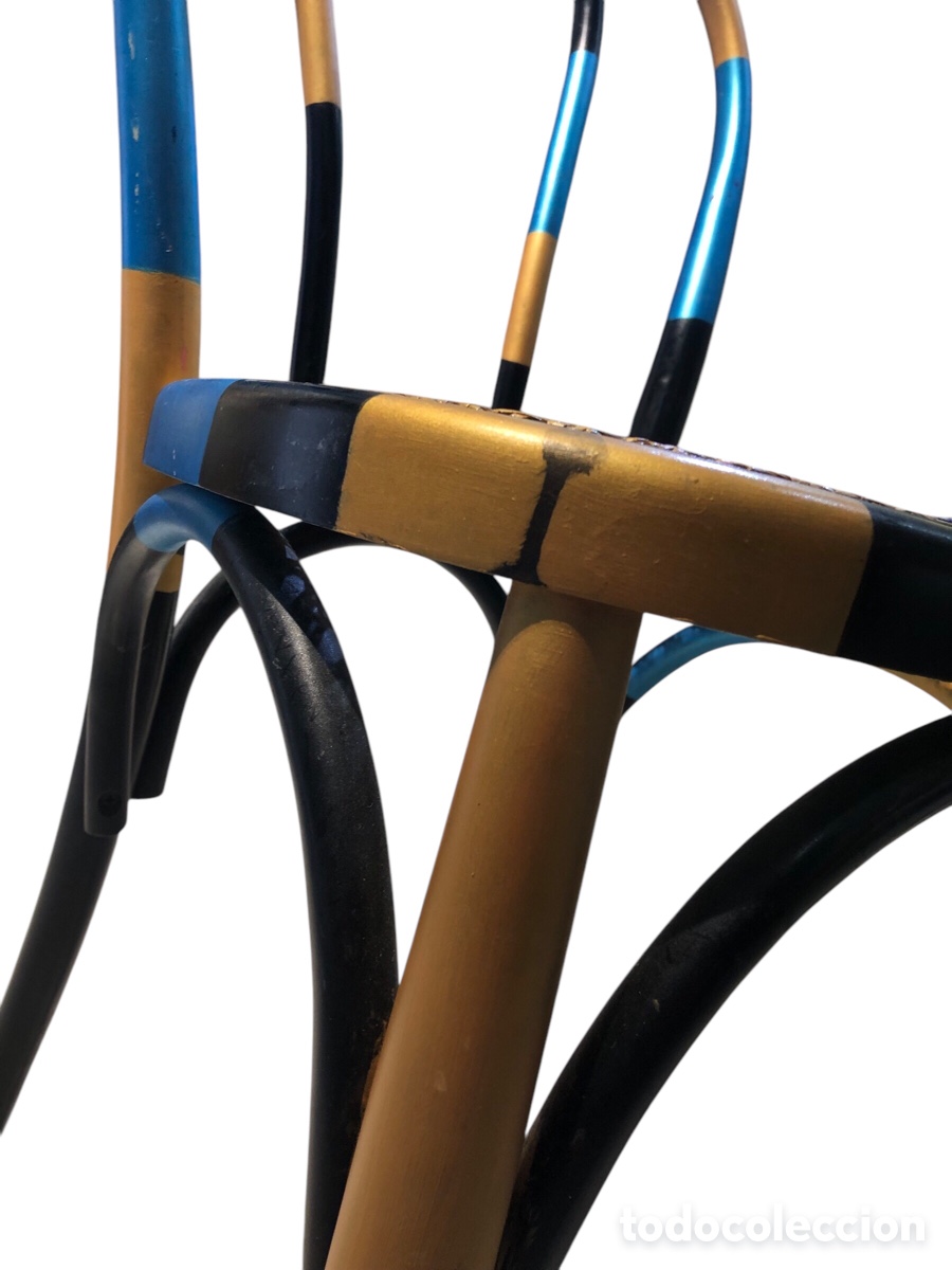 Antig&uuml;edades: Silla estilo thonet, restaurada y personalizada - Foto 6