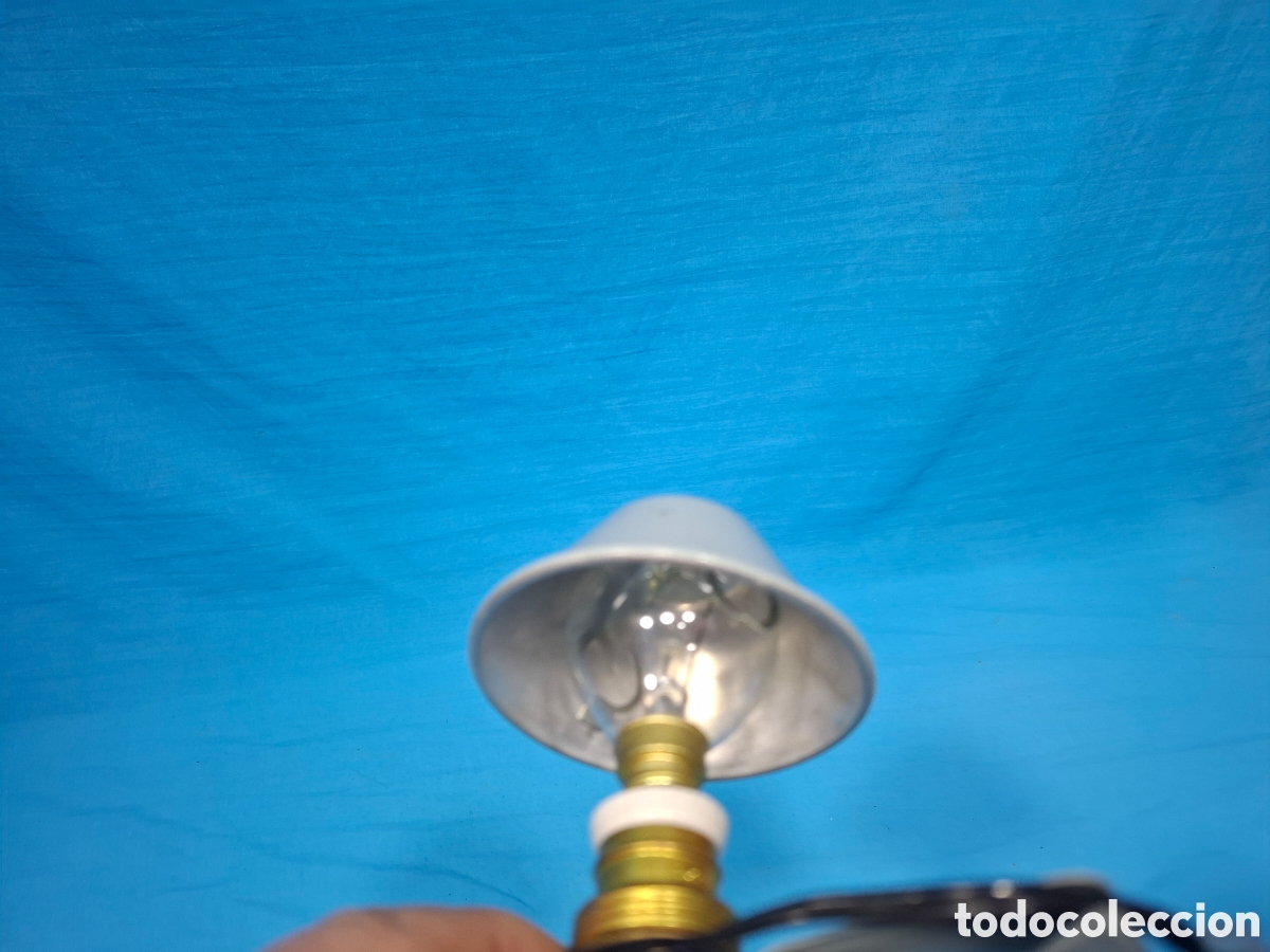 Antig&uuml;edades: MINI L&Aacute;MPARA DE PINZA - Foto 4