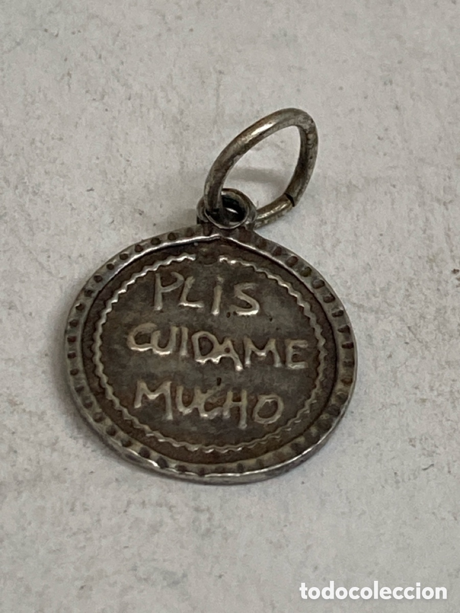 Antig&uuml;edades: Medalla de plata religiosa - Foto 2