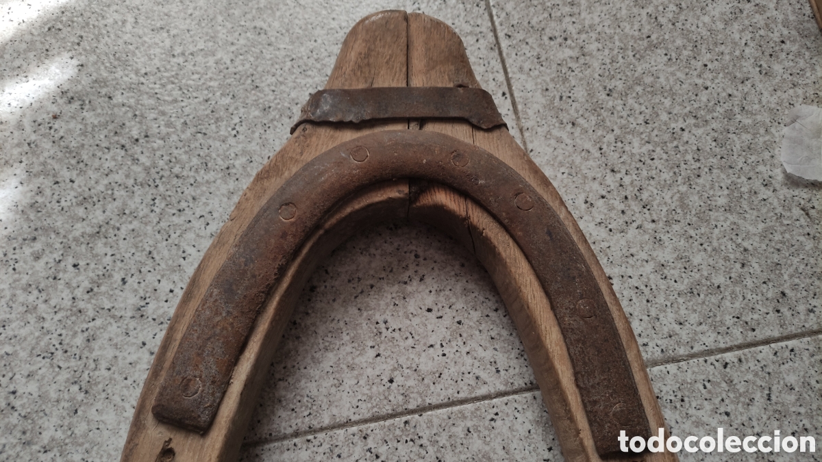 Antig&uuml;edades: Antiguo yugo de madera - Foto 4