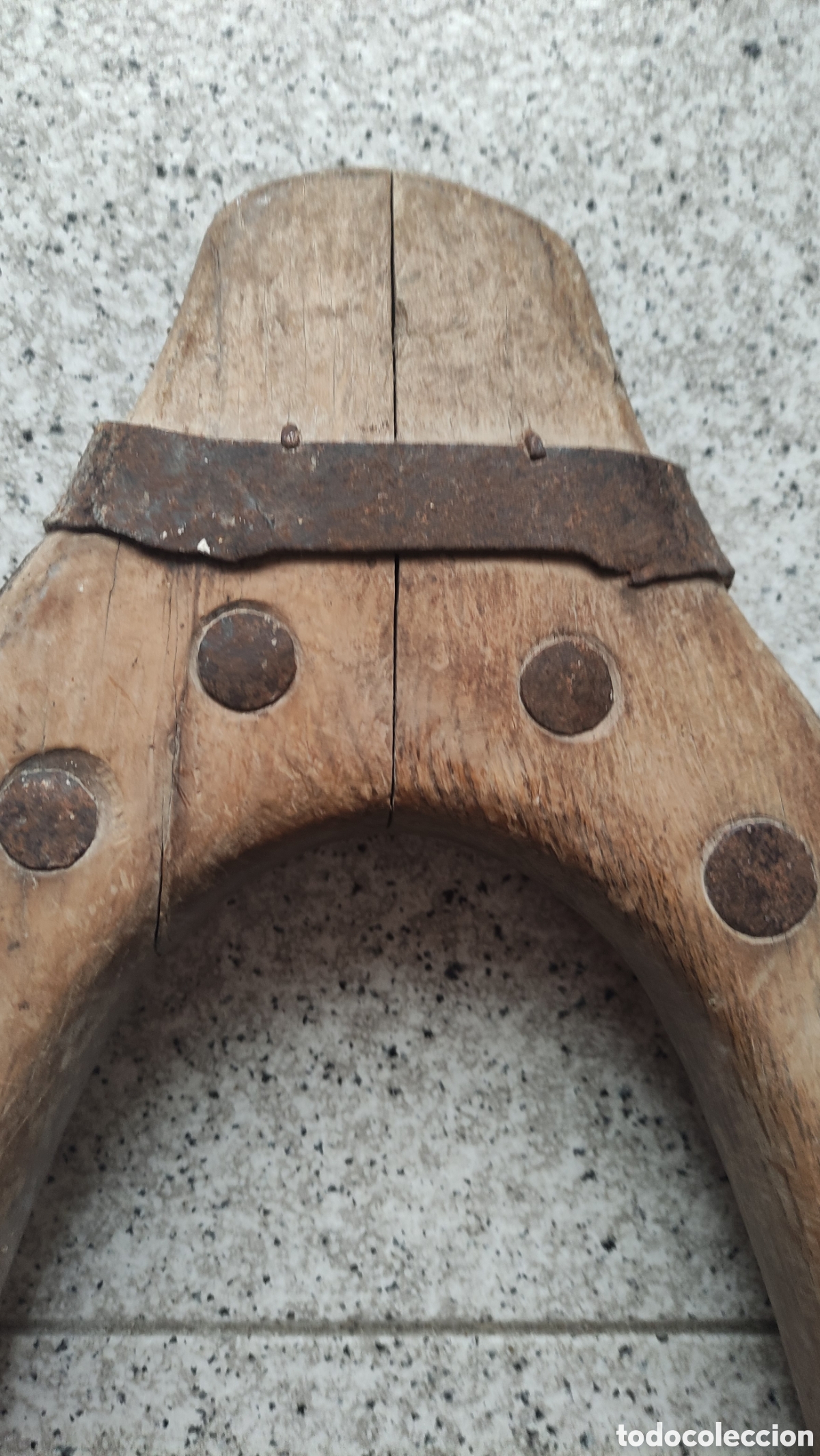 Antig&uuml;edades: Antiguo yugo de madera - Foto 5