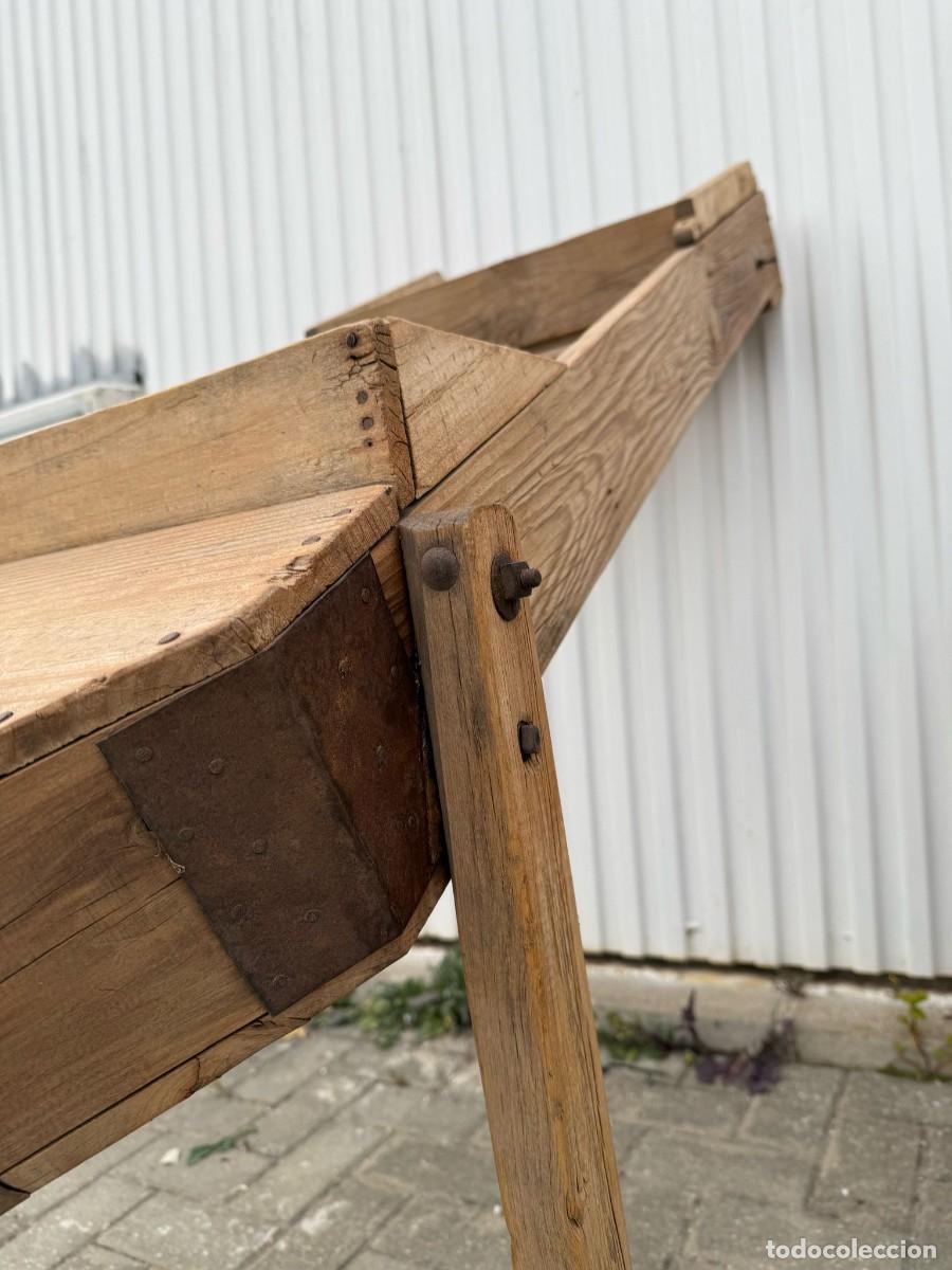 Antig&uuml;edades: Antigua zaranda de madera. - Foto 4