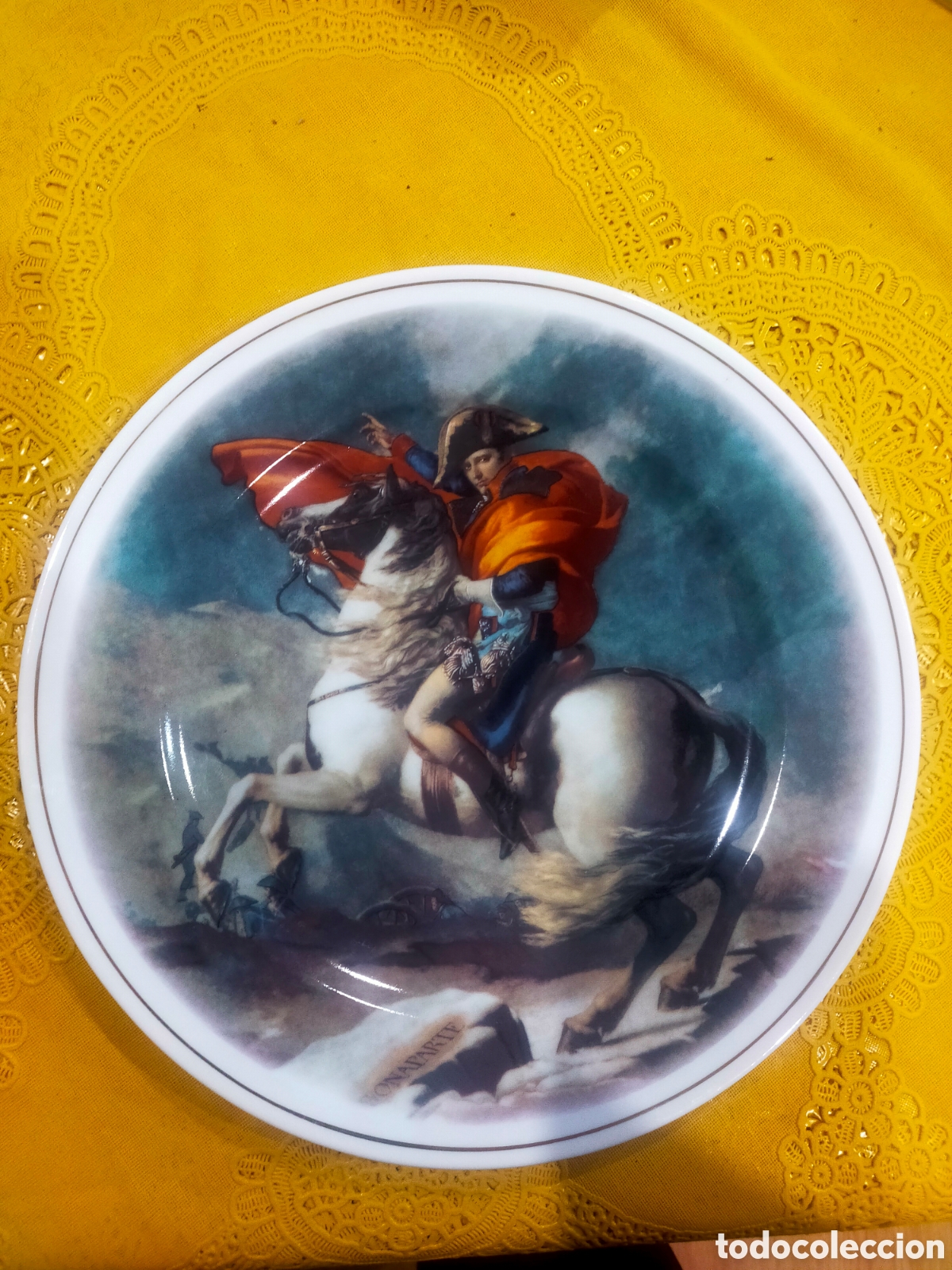 Antig&uuml;edades: Plato decorativo Limoges - Foto 1