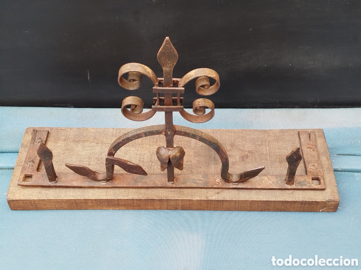 Antig&uuml;edades: Copete de reja S XVIII - Foto 2