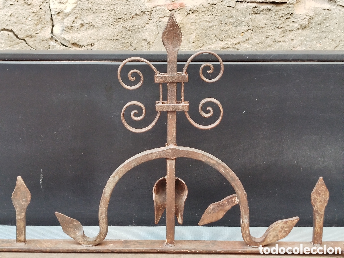 Antig&uuml;edades: Copete de reja S XVIII - Foto 3