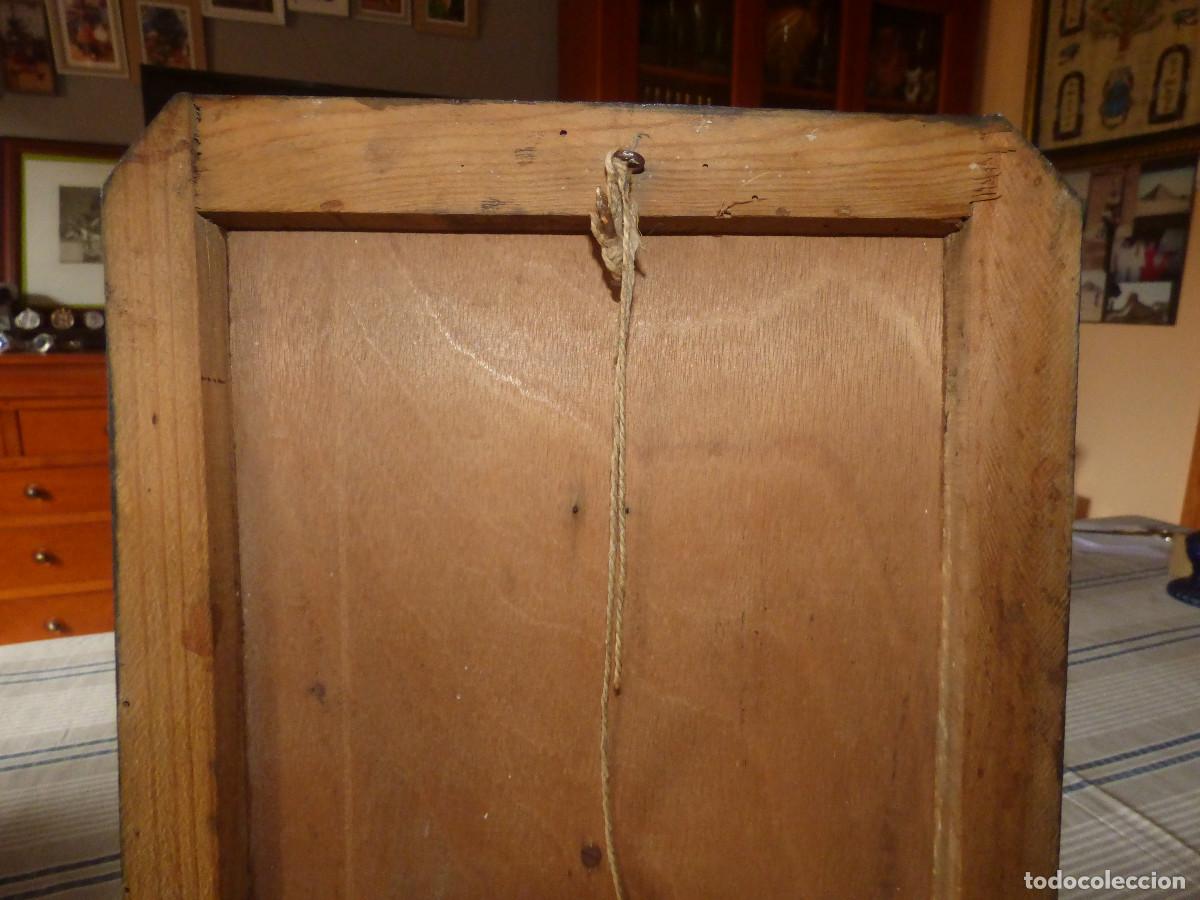 Antig&uuml;edades: Virgen de Montserrat,montada sobre madera. - Foto 10