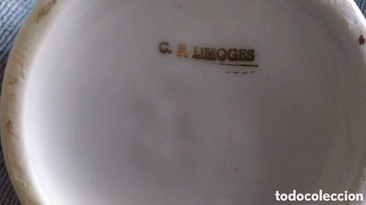 Antig&uuml;edades: CAFETERA PORCELANA LIMOGES - Foto 5