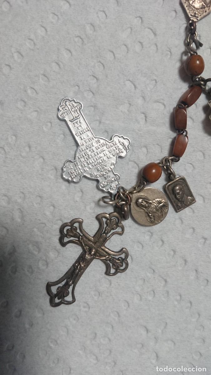 Antig&uuml;edades: Rosario con la bendici&oacute;n de S. Fco - Foto 2