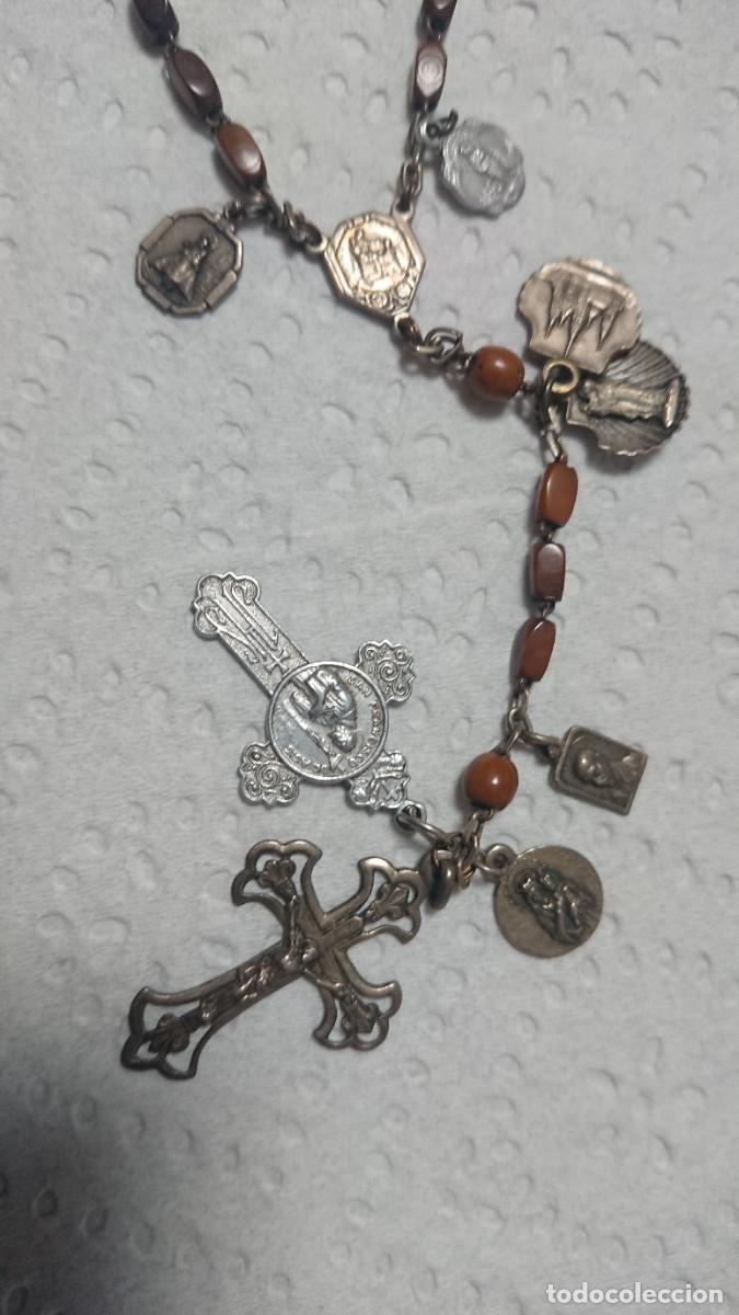 Antig&uuml;edades: Rosario con la bendici&oacute;n de S. Fco - Foto 5
