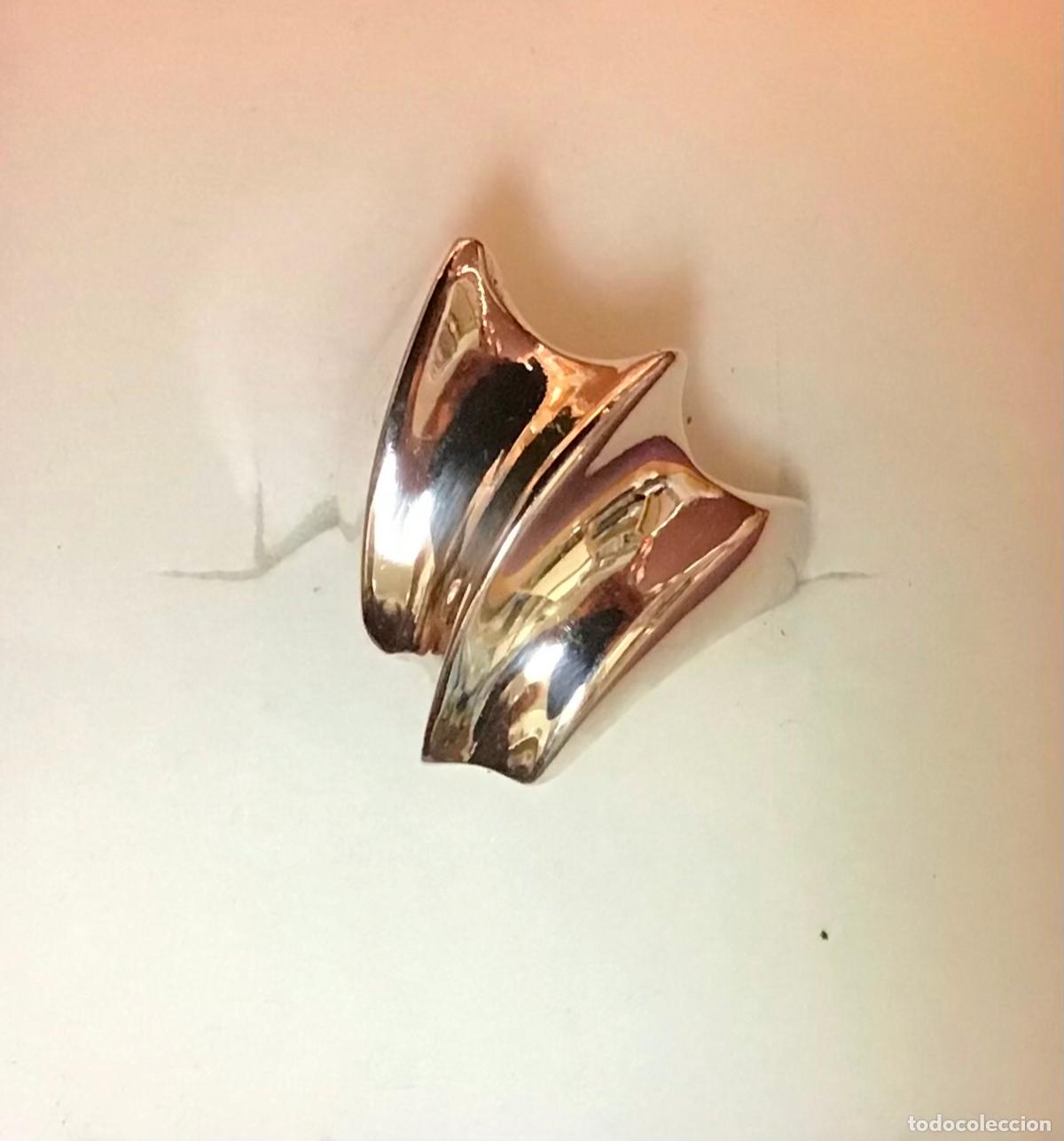 Antig&uuml;edades: ANILLO DE PLATA, A&Ntilde;OS 70 - Foto 1