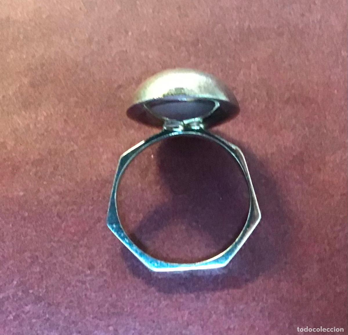 Antig&uuml;edades: ANILLO DE PLATA, A&Ntilde;OS 70 - Foto 2