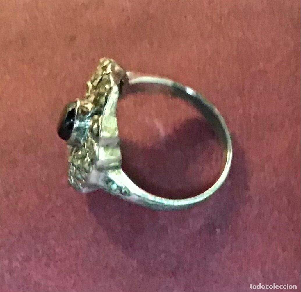 Antig&uuml;edades: ANILLO DE PLATA, A&Ntilde;OS 70 - Foto 2