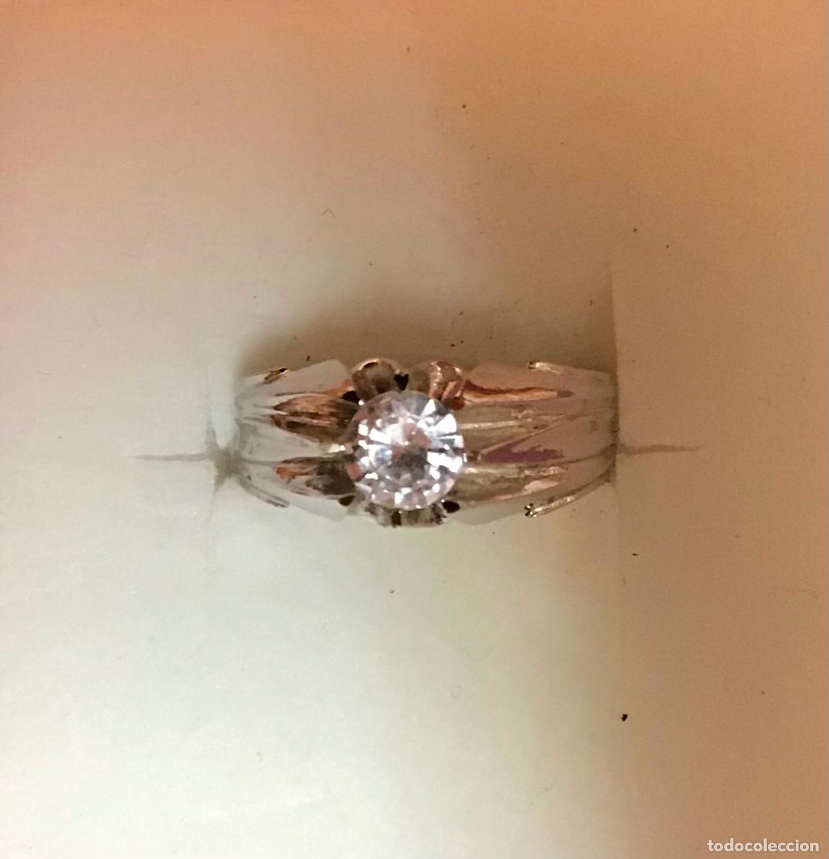 Antig&uuml;edades: ANILLO DE PLATA, A&Ntilde;OS 70 - Foto 1