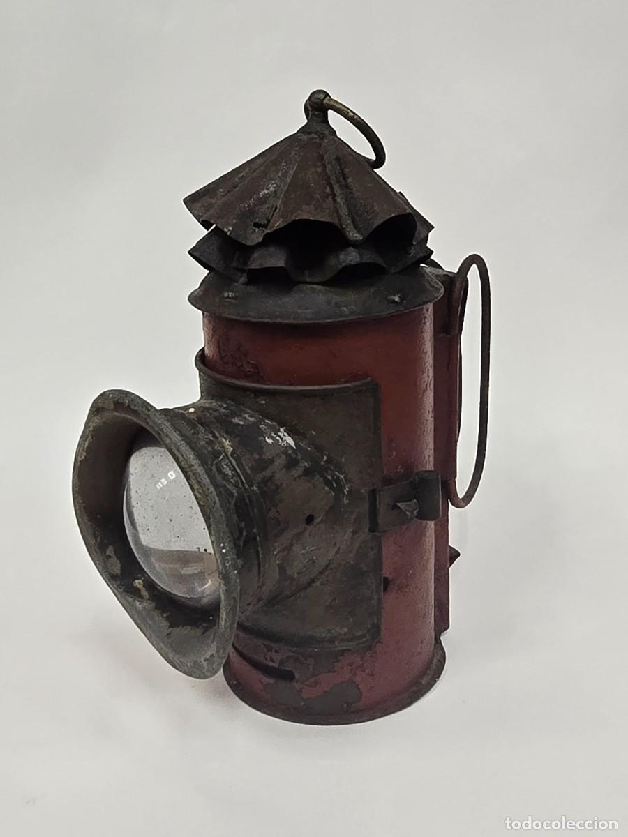 Antig&uuml;edades: Antiguo farol de miner&iacute;a - Foto 2