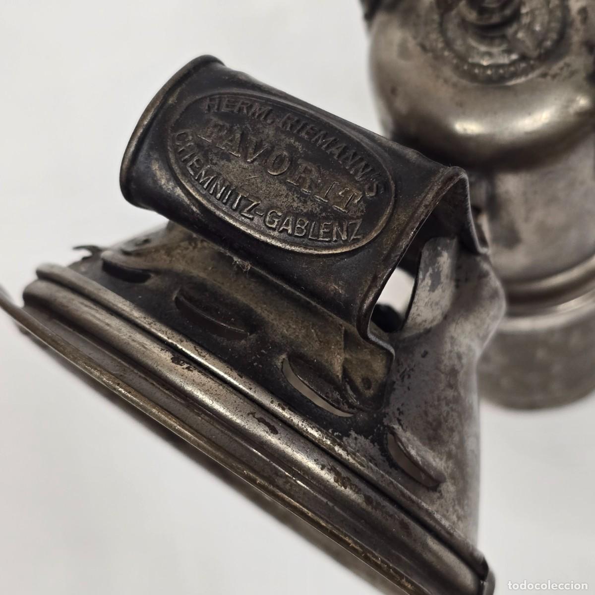 Antig&uuml;edades: Antiguo farol de carburo - Foto 2