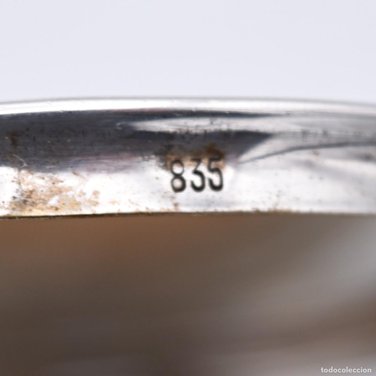 Antig&uuml;edades: Polvera antigua de plata .835 - Foto 4