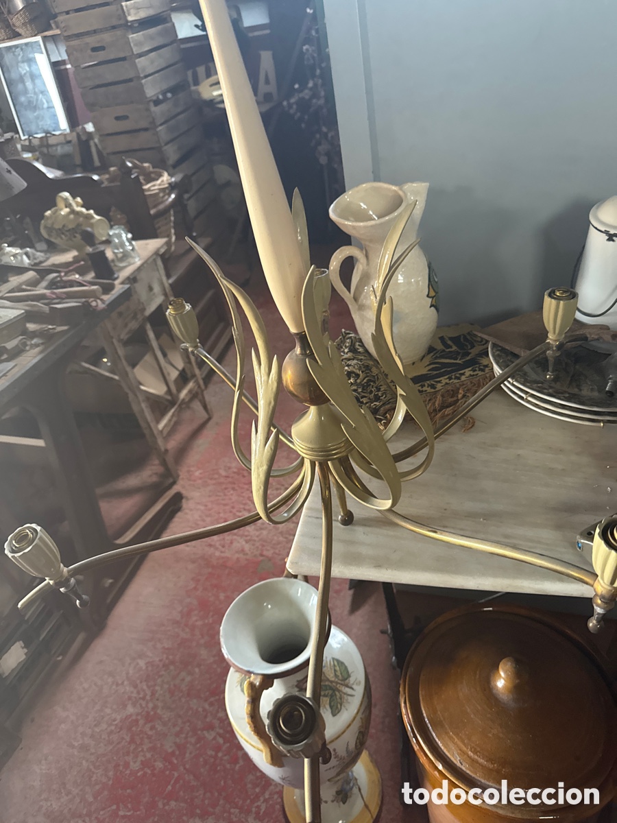 Antig&uuml;edades: L&aacute;mpara de techo estilo modernista - Foto 2