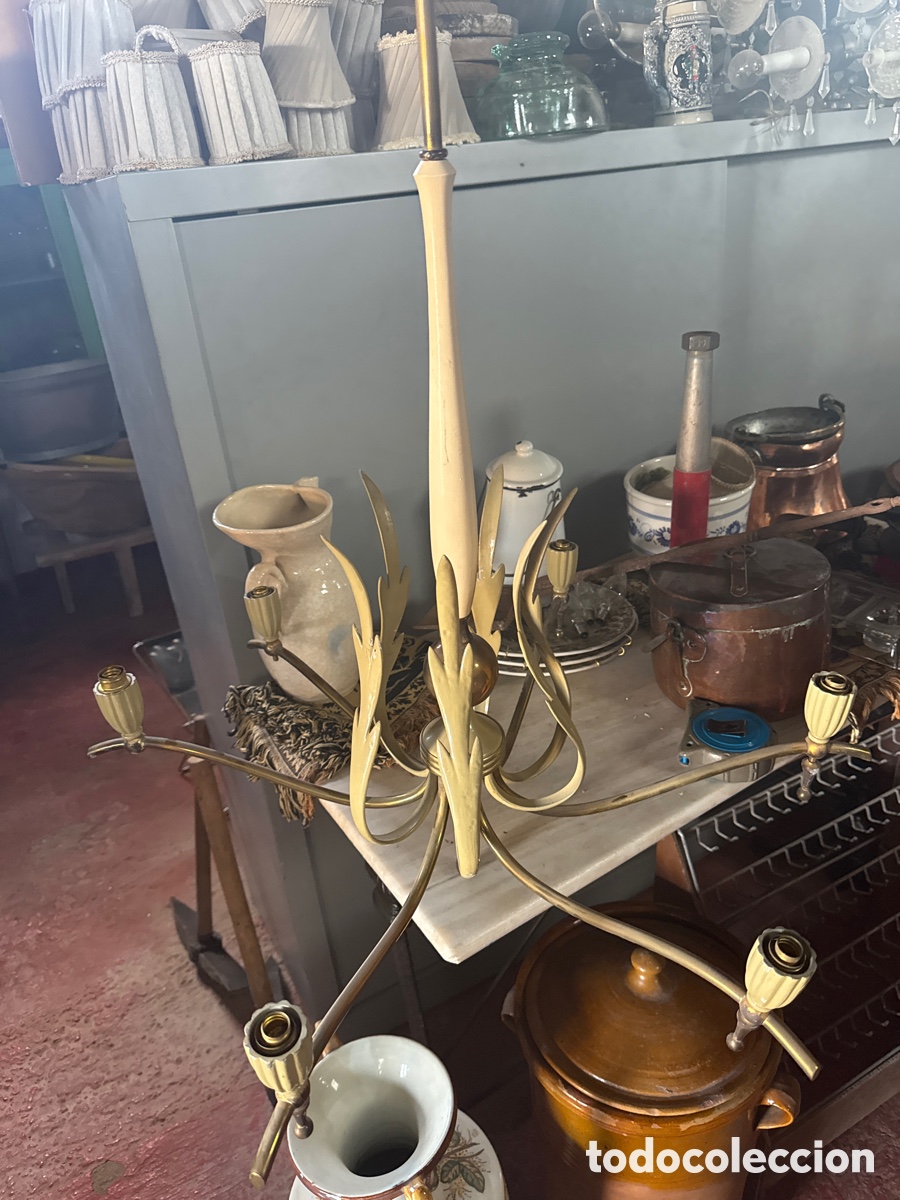 Antig&uuml;edades: L&aacute;mpara de techo estilo modernista - Foto 1