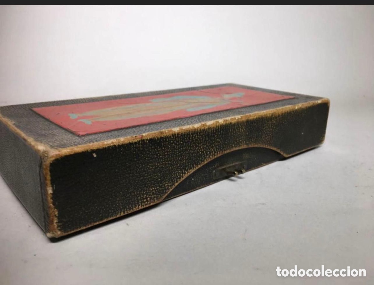 Antig&uuml;edades: Caja Oriental Lacada - Foto 3