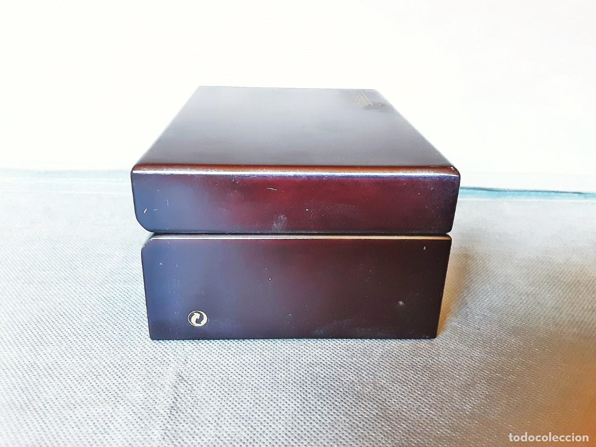 Antig&uuml;edades: GUASCH CAJA ESTUCHE EN MADERA EBANO - Foto 9