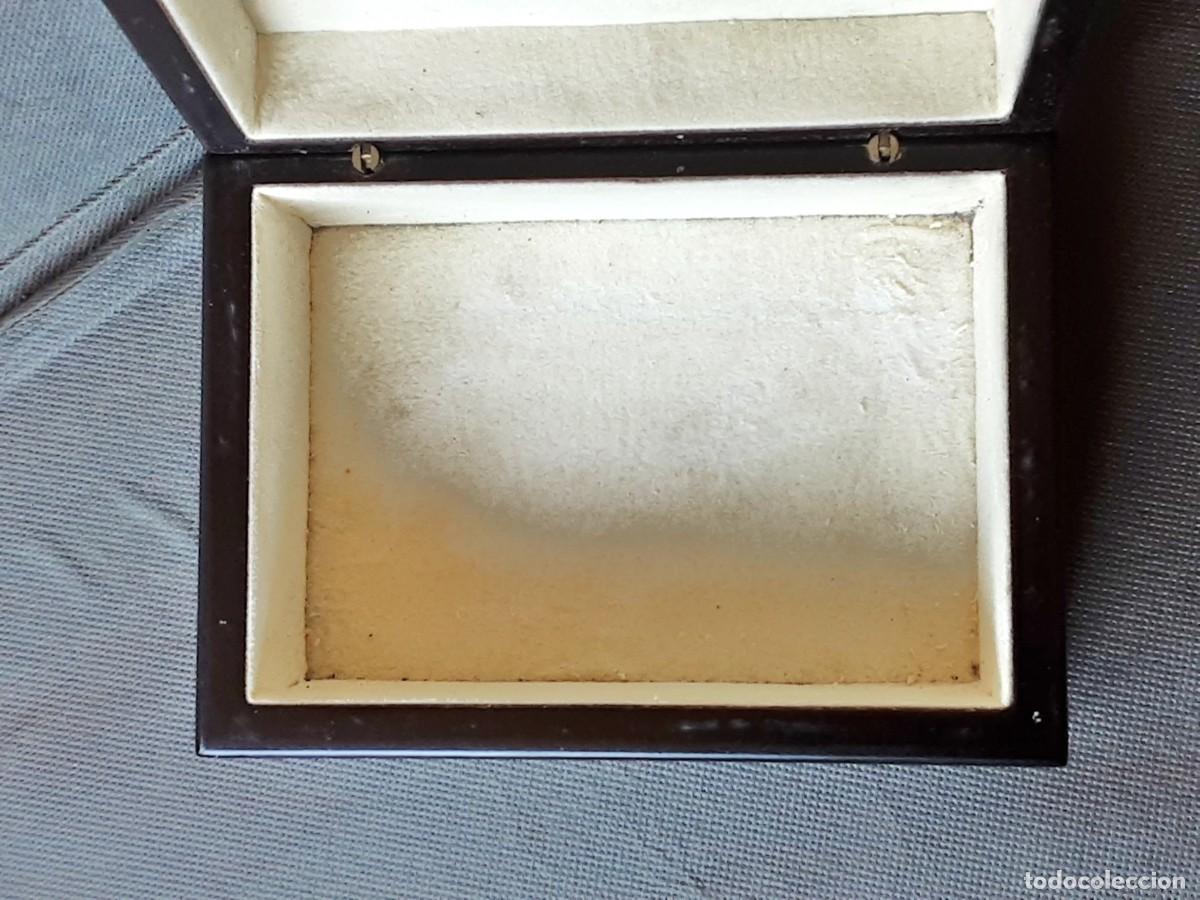 Antig&uuml;edades: GUASCH CAJA ESTUCHE EN MADERA EBANO - Foto 17