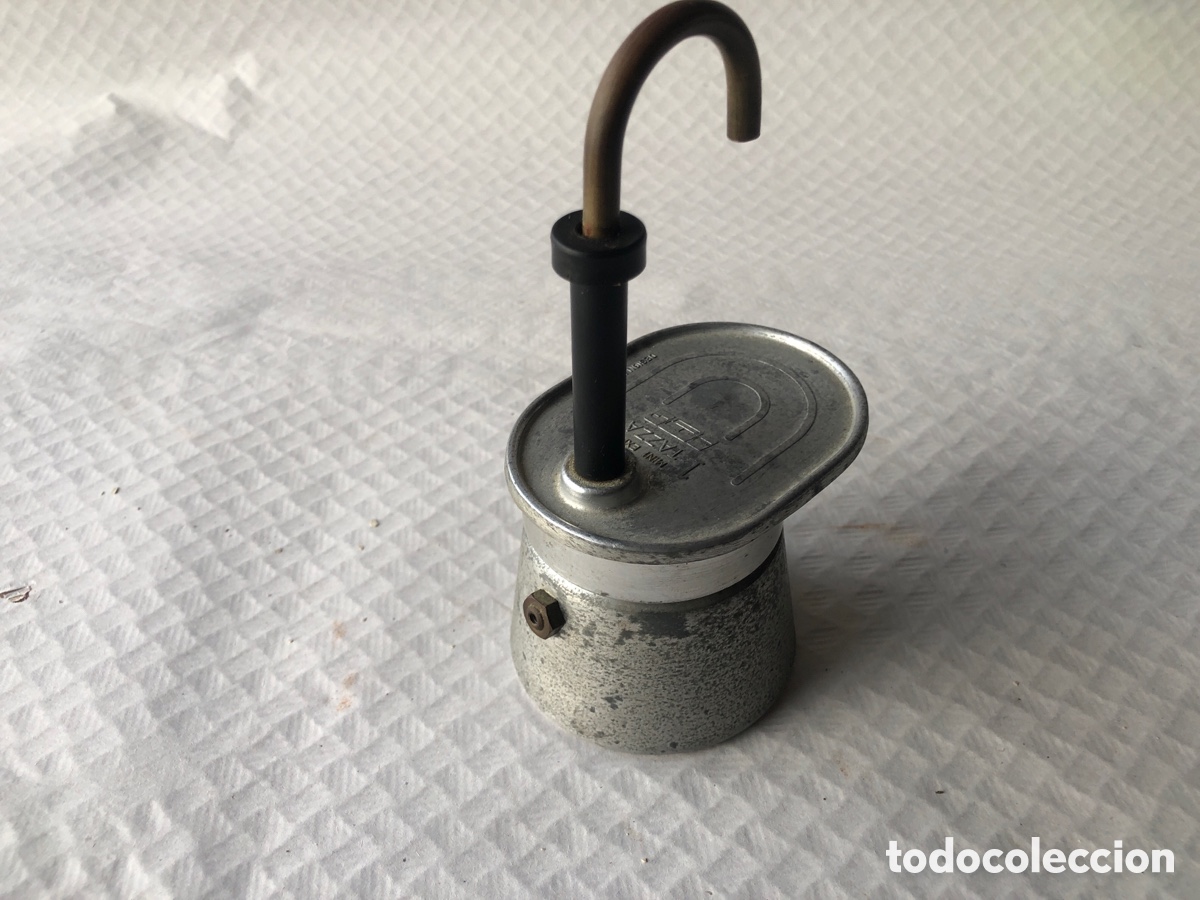 Antig&uuml;edades: Antigua mini cafetera italiana - Foto 3