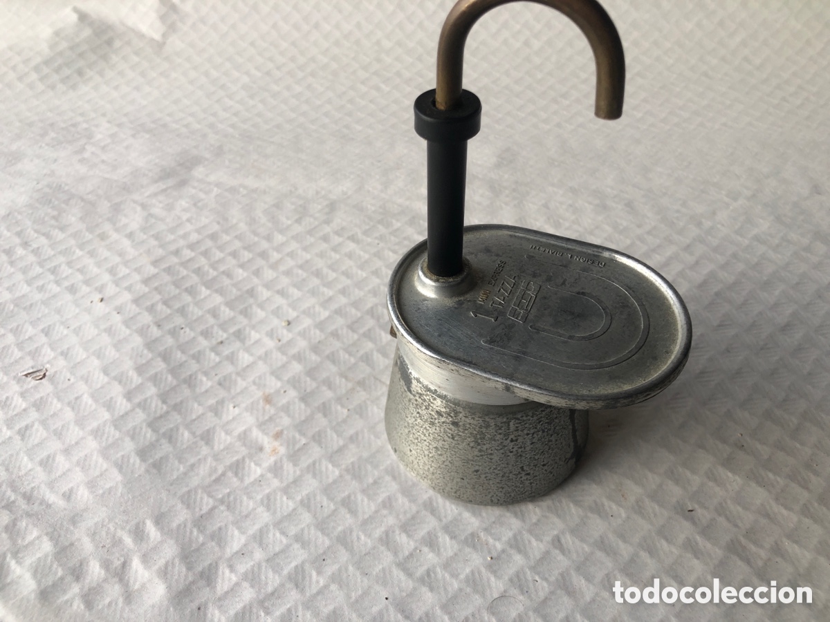 Antig&uuml;edades: Antigua mini cafetera italiana - Foto 4