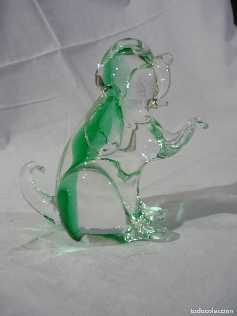 Antig&uuml;edades: Perro en cristal o vidrio de Murano - Foto 3
