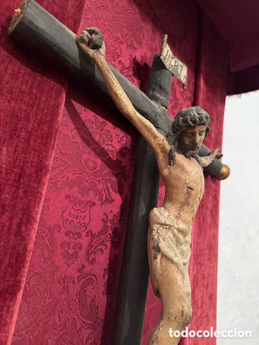 Antig&uuml;edades: Crucificado del Siglo XVII - Foto 5
