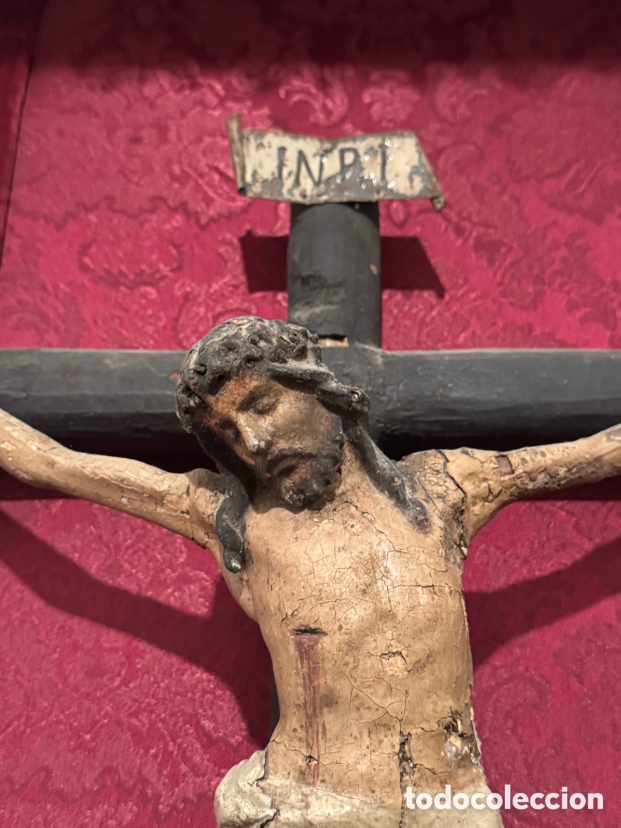 Antig&uuml;edades: Crucificado del Siglo XVII - Foto 7