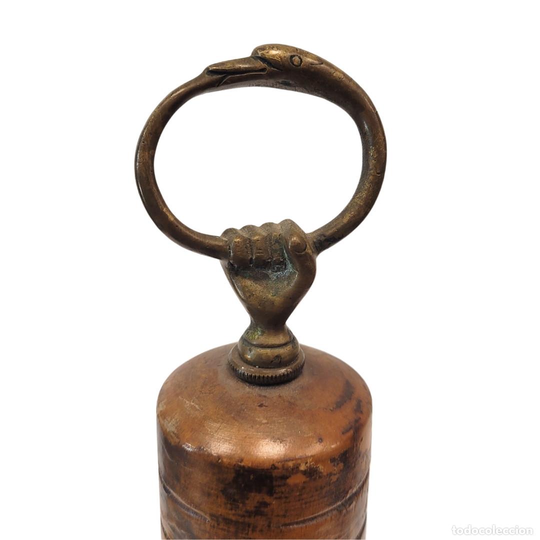 Antig&uuml;edades: Pimentero bamb&uacute; y bronce, pps. s. XX - Foto 2
