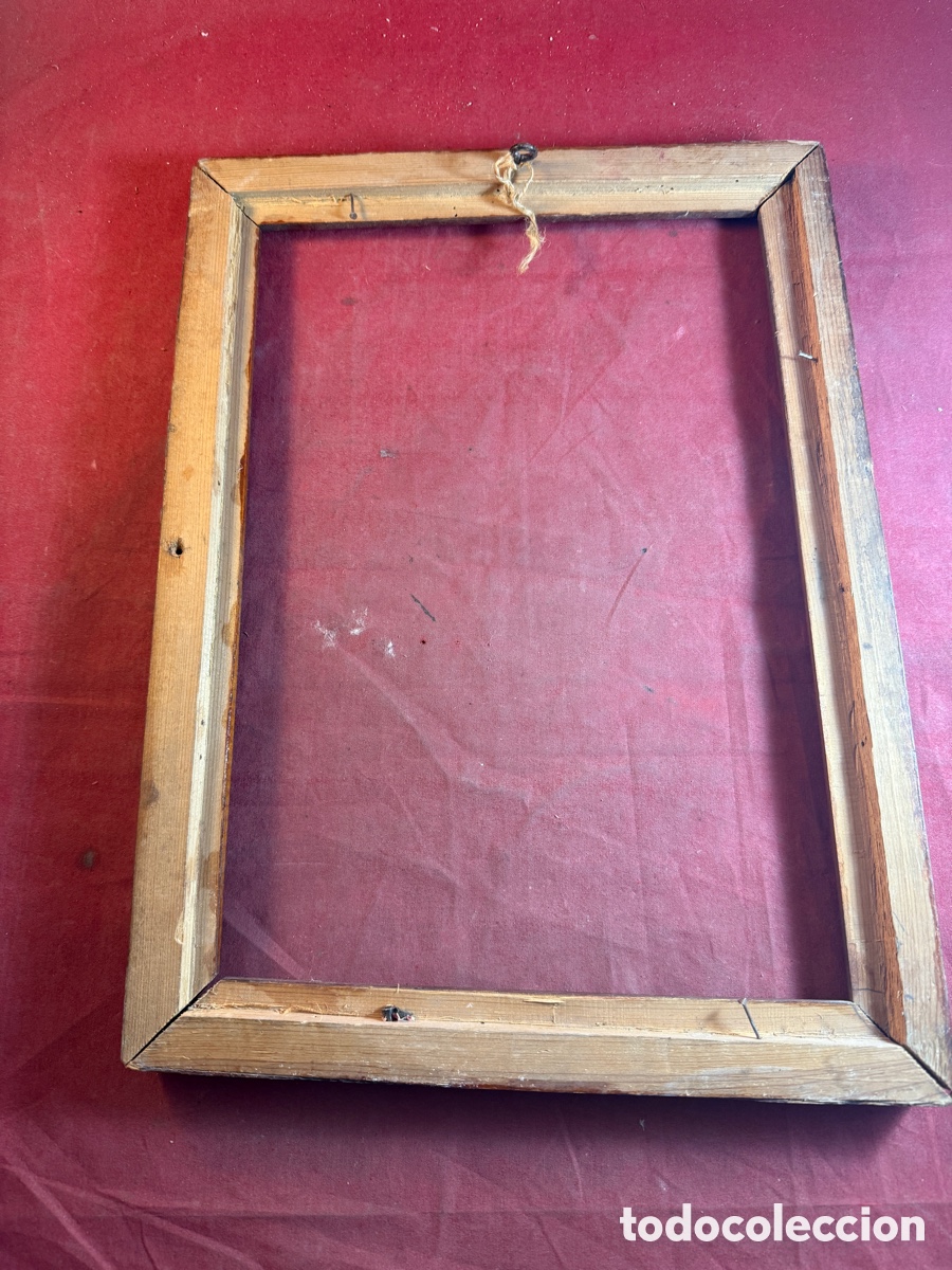 Antig&uuml;edades: Antiguo marco de madera - Foto 2