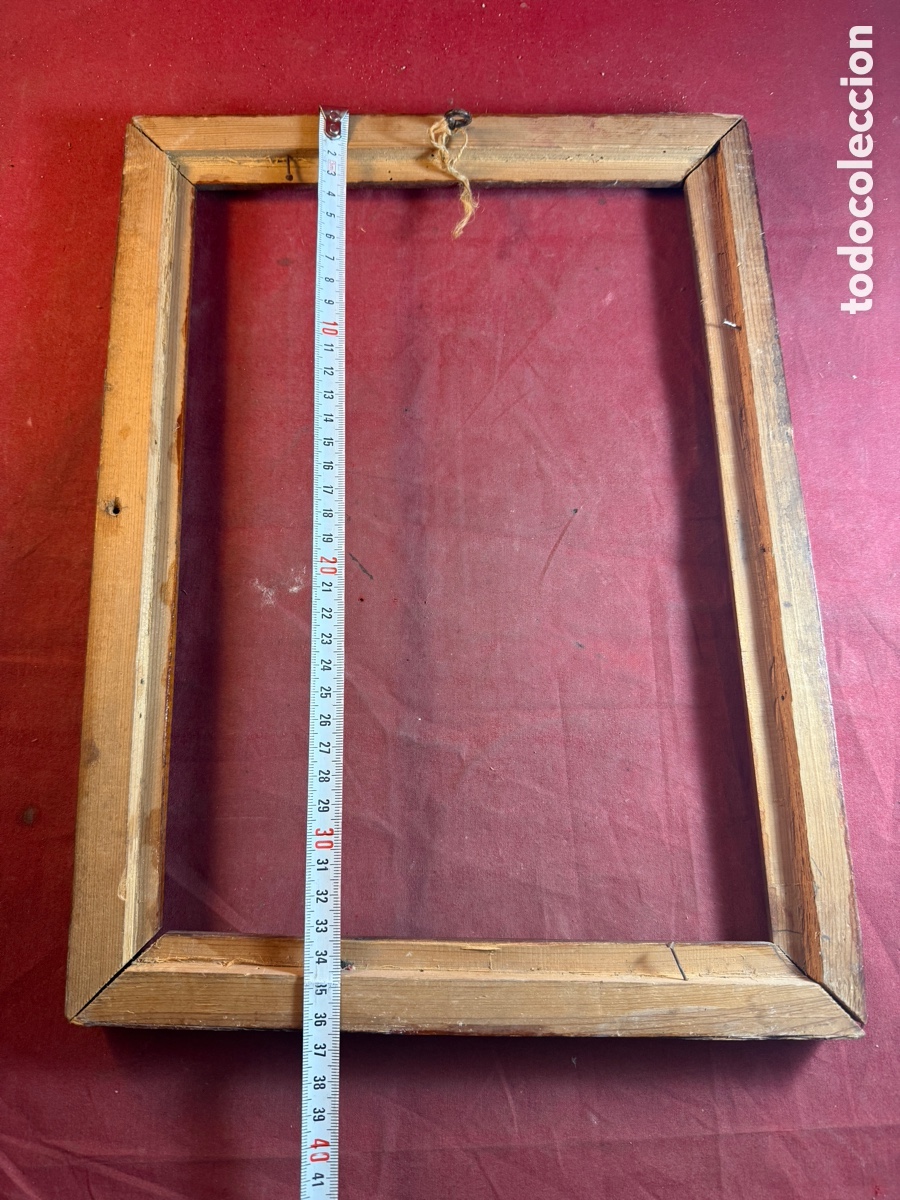 Antig&uuml;edades: Antiguo marco de madera - Foto 3