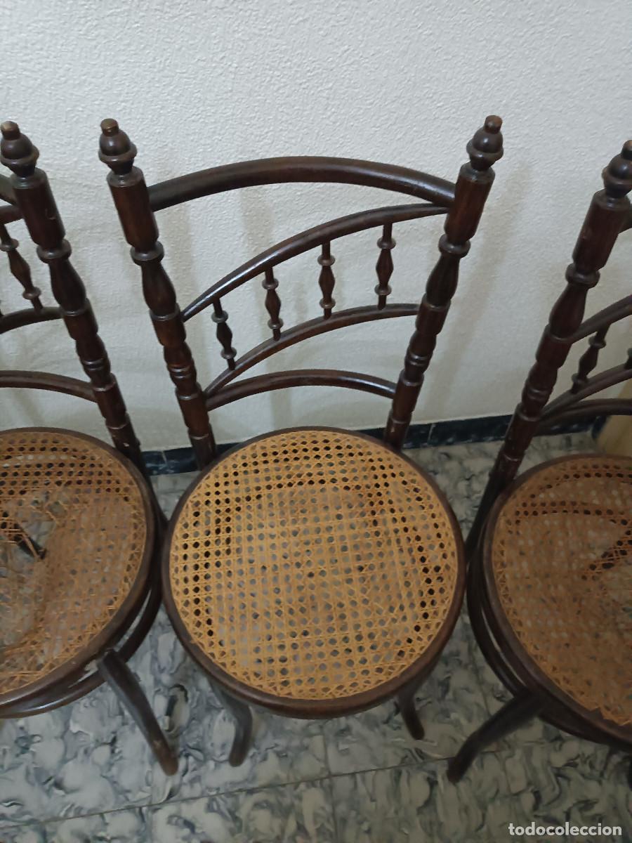 Antig&uuml;edades: 4 sillas para restaurar - Foto 4