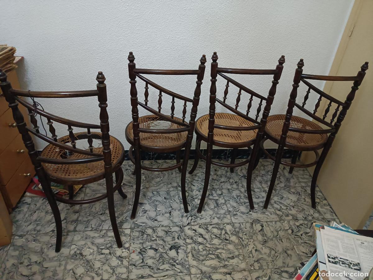 Antig&uuml;edades: 4 sillas para restaurar - Foto 7