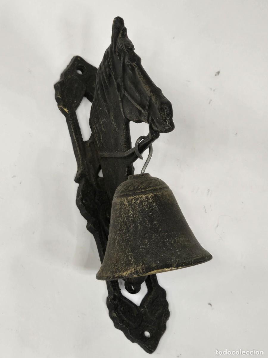 Antig&uuml;edades: Timbre-campana con caballo - Foto 3