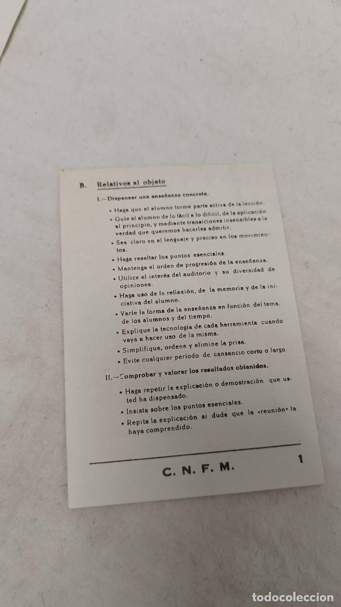 Antig&uuml;edades: 5 Antiguas tarjetas de principios did&aacute;cticos. - Foto 5
