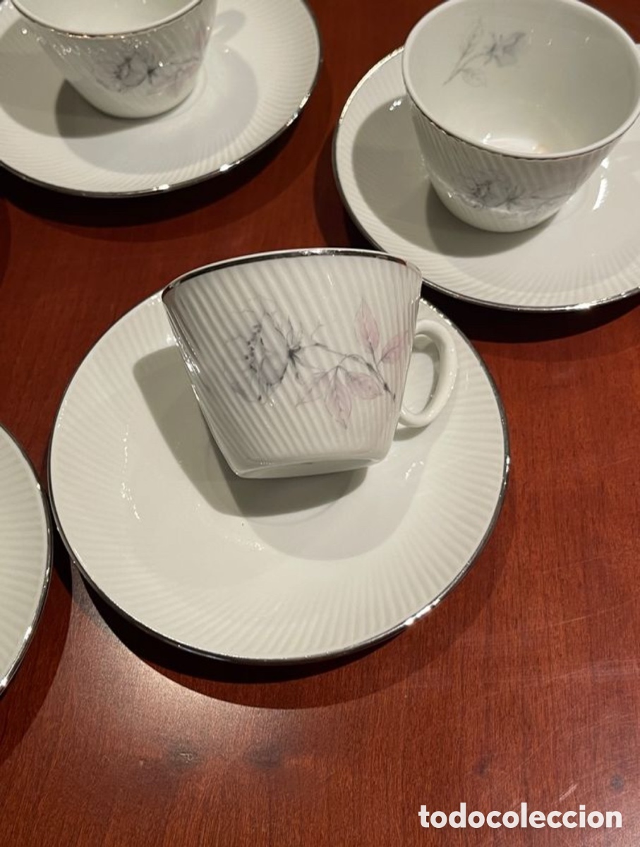 Antig&uuml;edades: Juego de caf&eacute; Santa Clara - Foto 2