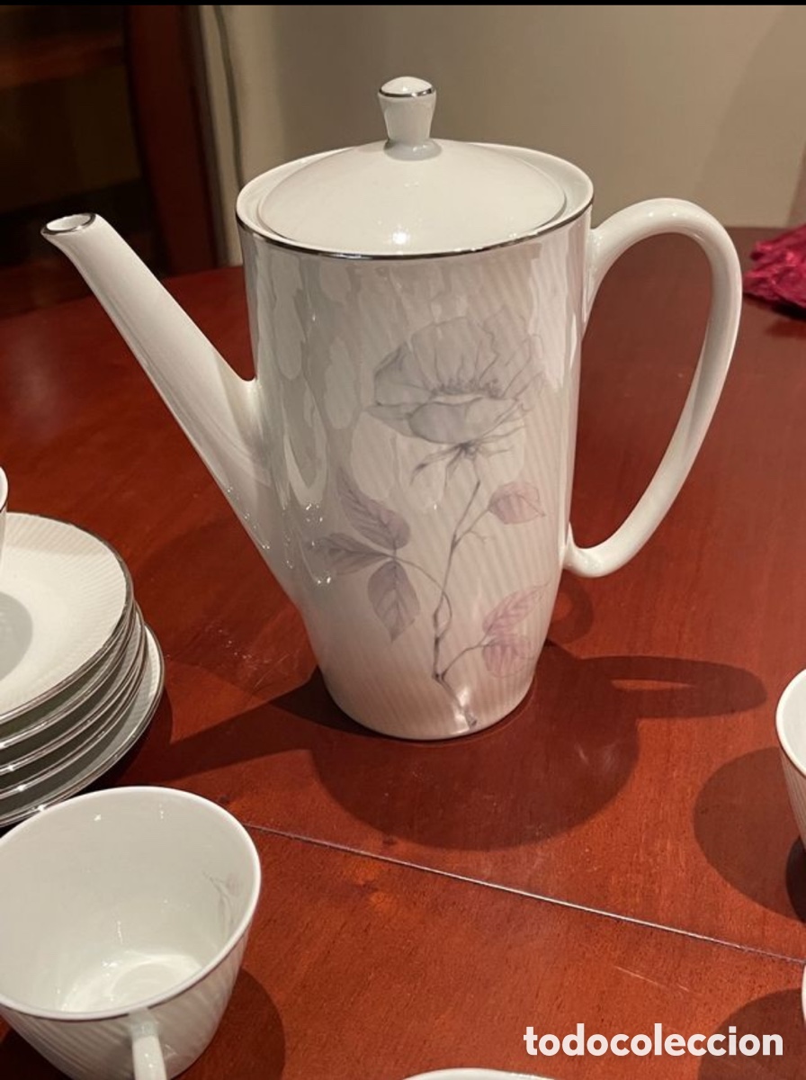 Antig&uuml;edades: Juego de caf&eacute; Santa Clara - Foto 3