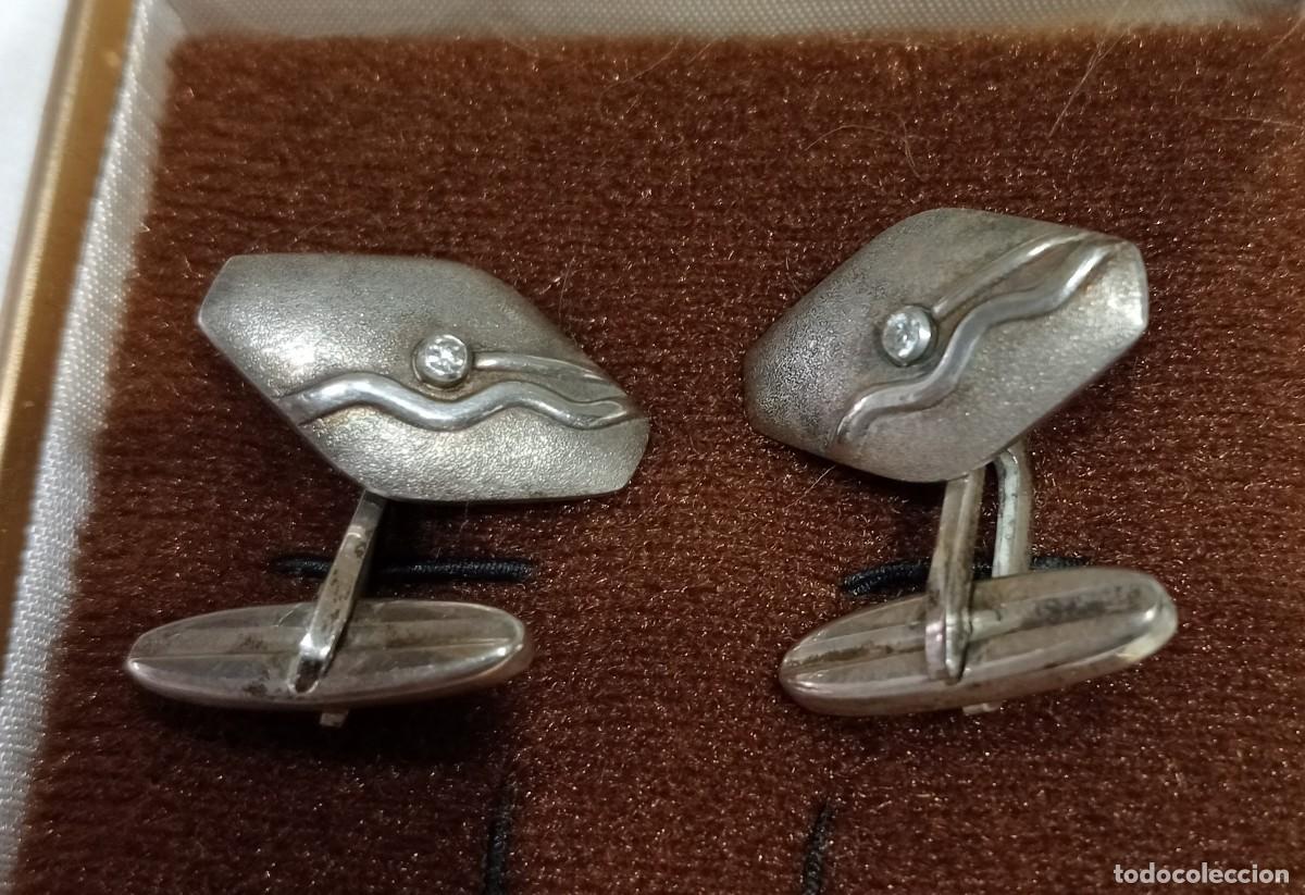 Antig&uuml;edades: GEMELOS DE PLATA 925 - Foto 3
